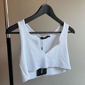 Pretty Little Thing micro crop tank
